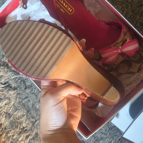 Coach wedge heels - Picture 6 of 6